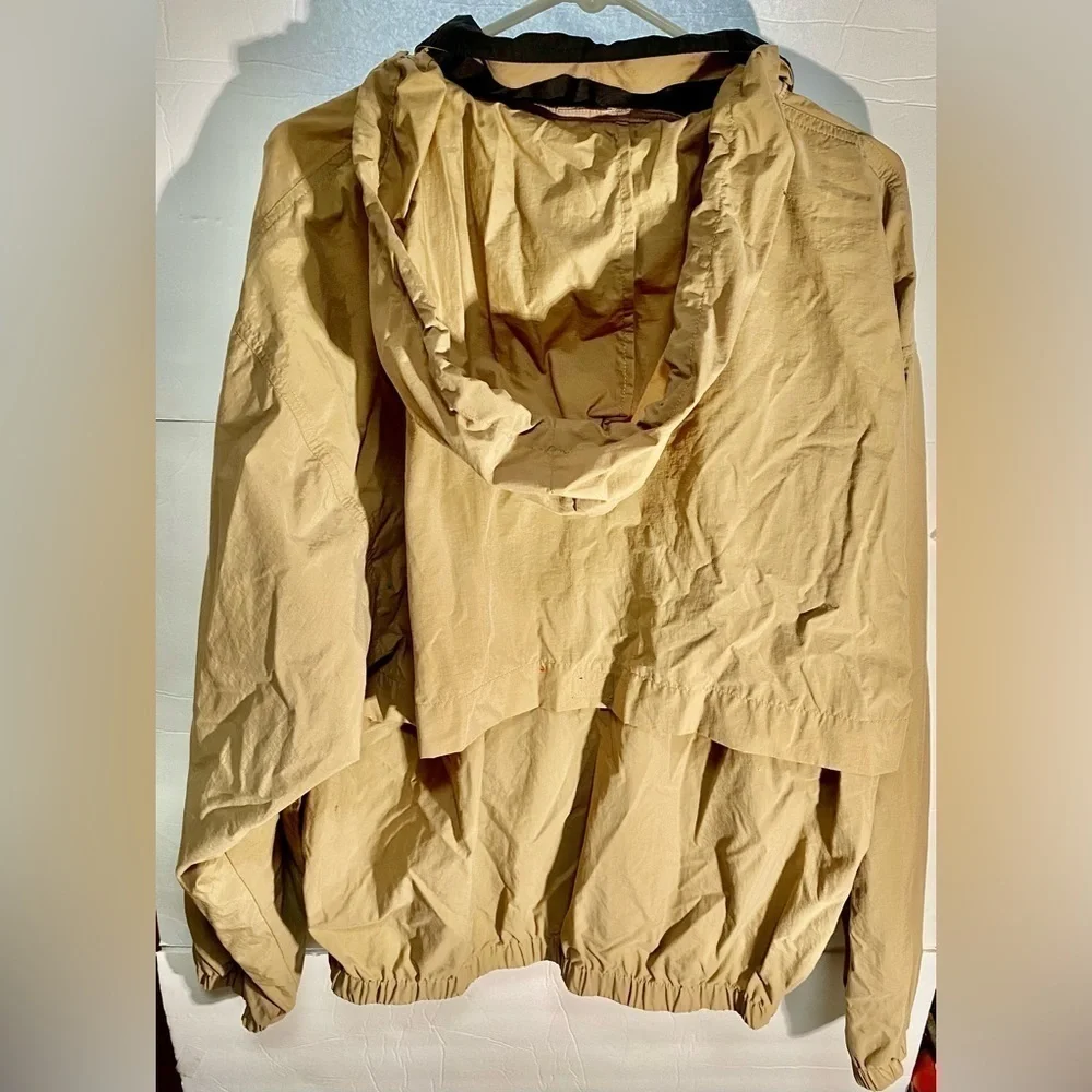 VINTAGE MEN’S GREG NORMAN COLLECTION BROWN JACKET/WINDBREAKER SIZE LARGE